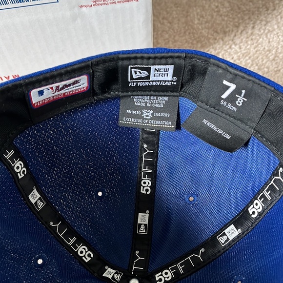 New Era New York Mets 59Fifty Fitted hat - size 7 1/8 - Picture 4 of 4